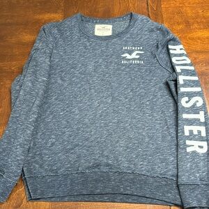 Men’s blue Hollister crewneck sweater